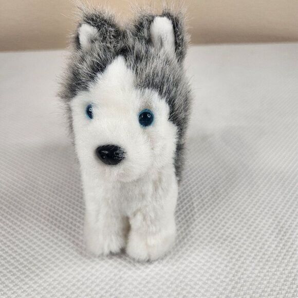 American Girl Pepper Dog Siberian Husky Plush Stuffed Animal Blue Eyes - Picture 2 of 6